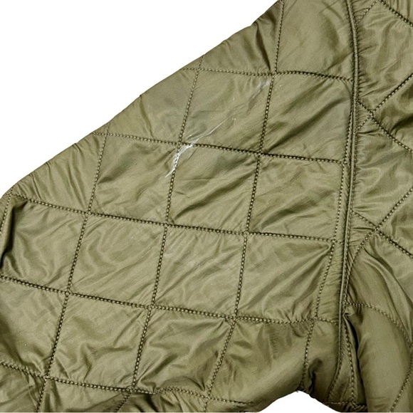 Barbour Green Lightweight Quilted Jacket - Picture 4 of 7
